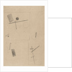 Suprematist Drawing by Kasimir Severinovich Malevich