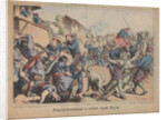 Turkish Requisition Fight in a Serbian Country Village by Anonymous