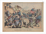 Turkish Requisition Fight in a Serbian Country Village by Anonymous