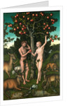 Adam and Eve by Lucas Cranach the Elder