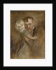Self-portrait with Daughter Marion by Franz von Lenbach