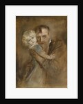 Self-portrait with Daughter Marion by Franz von Lenbach