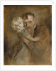 Self-portrait with Daughter Marion by Franz von Lenbach
