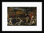 Funeral of a Roman emperor (Cremation ceremony) by Giovanni Lanfranco