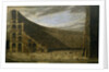 Perspective of a Roman amphitheatre by Domenico Gargiulo