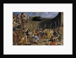 Roman gladiators by Giovanni Francesco Romanelli