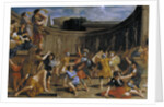 Roman gladiators by Giovanni Francesco Romanelli