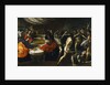 Gladiator fights at a Banquet by Giovanni Lanfranco