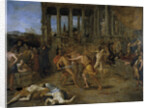 Gladiator Fights by Giovanni Lanfranco