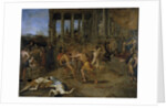 Gladiator Fights by Giovanni Lanfranco