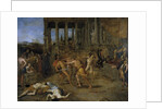 Gladiator Fights by Giovanni Lanfranco