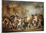 The Rape of the Sabine Women by Jacques Louis David