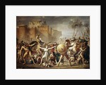 The Rape of the Sabine Women by Jacques Louis David