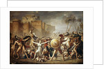 The Rape of the Sabine Women by Jacques Louis David