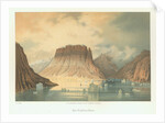 The Teufelsschloss in Kejser Franz Joseph Fjord. The second German northpolar expedition to the Arct by Anonymous