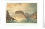 The Teufelsschloss in Kejser Franz Joseph Fjord. The second German northpolar expedition to the Arct by Anonymous