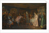 The Kiss Ceremony. Boyar Morozov, his Wife Yelena and Prince Serebrenni by Fyodor Fyodorovich Buchholz