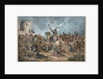 Battle Between the Georgians and Mountain Tribes by Alexander Osipovich Orlowski