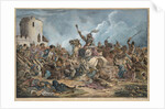 Battle Between the Georgians and Mountain Tribes by Alexander Osipovich Orlowski
