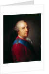 Portrait of the King Louis XV by Armand-Vincent de Montpetit