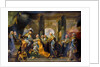 Louis XVI received at Reims the homage of the Knights of the Holy Spirit, 13 June 1775 by Gabriel François Doyen