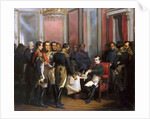 The Abdication of Napoleon at Fontainebleau on 11 April 1814 by François Bouchot