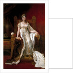 Portrait of Joséphine de Beauharnais, the first wife of Napoléon Bonaparte by Guillaume Guillon Lethiére