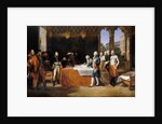 The Preliminaries of Leoben, 17th April 1797 by Guillaume Guillon Lethiére