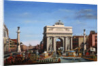 The Entry of Napoleon into Venice on the 29th of November 1807 by Giuseppe Borsato