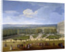 Louis XIV and his Court on a Promenade in the Gardens of Versailles by Etienne Allegrain