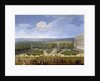Louis XIV and his Court on a Promenade in the Gardens of Versailles by Etienne Allegrain