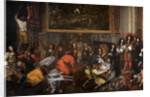 Louis XIV visits the Manufacture des Gobelins on October 15, 1667 by Simon Renard de Saint-André