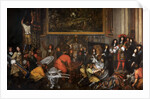 Louis XIV visits the Manufacture des Gobelins on October 15, 1667 by Simon Renard de Saint-André