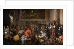 Louis XIV visits the Manufacture des Gobelins on October 15, 1667 by Simon Renard de Saint-André