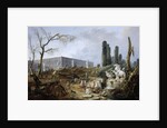 Bosquet des Bains dApollon by Hubert Robert