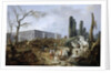 Bosquet des Bains dApollon by Hubert Robert