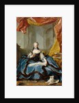 Princess Marie Adélaïde of France by Jean-Marc Nattier