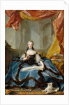 Princess Marie Adélaïde of France by Jean-Marc Nattier