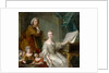 Jean-Marc Nattier and his family by Jean-Marc Nattier