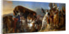 Napoleon Pays Homage to the Courage of the Wounded by Jean-Baptiste Debret