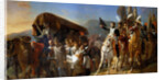 Napoleon Pays Homage to the Courage of the Wounded by Jean-Baptiste Debret