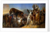 Napoleon Pays Homage to the Courage of the Wounded by Jean-Baptiste Debret