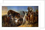 Napoleon Pays Homage to the Courage of the Wounded by Jean-Baptiste Debret