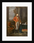 Napoleon Bonaparte as First Consul before a view of Antwerp by Jean-Baptiste Greuze