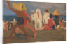 Bathers on the Lido, Venice (Serge Diaghilev and Vaslav Nijinsky on the Beach) by Léon Bakst