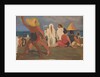 Bathers on the Lido, Venice (Serge Diaghilev and Vaslav Nijinsky on the Beach) by Léon Bakst