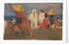 Bathers on the Lido, Venice (Serge Diaghilev and Vaslav Nijinsky on the Beach) by Léon Bakst