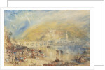 View of Heidelberg with a Rainbow by Joseph Mallord William Turner