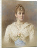 Portrait of Grand Duchess Elizaveta Fyodorovna (1864?1918) by Stepan Fyodorovich Alexandrovsky