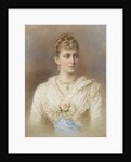 Portrait of Grand Duchess Elizaveta Fyodorovna (1864?1918) by Stepan Fyodorovich Alexandrovsky